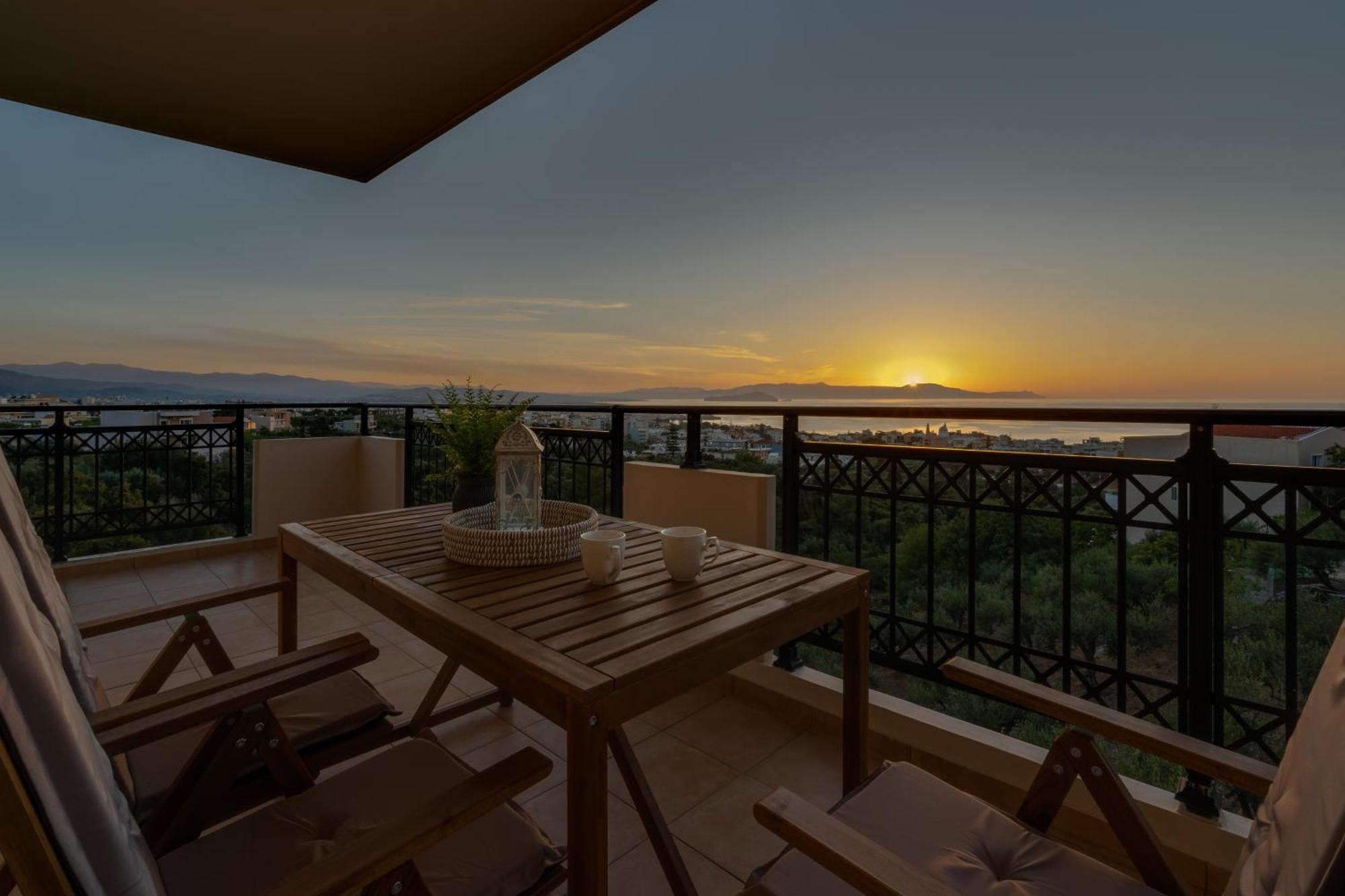 הוילה חאניה Aelia Sea View מראה חיצוני תמונה