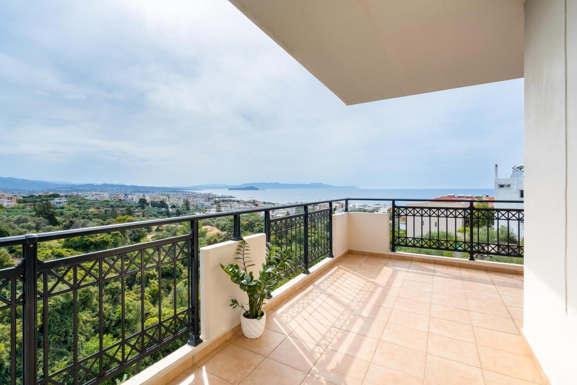 הוילה חאניה Aelia Sea View מראה חיצוני תמונה