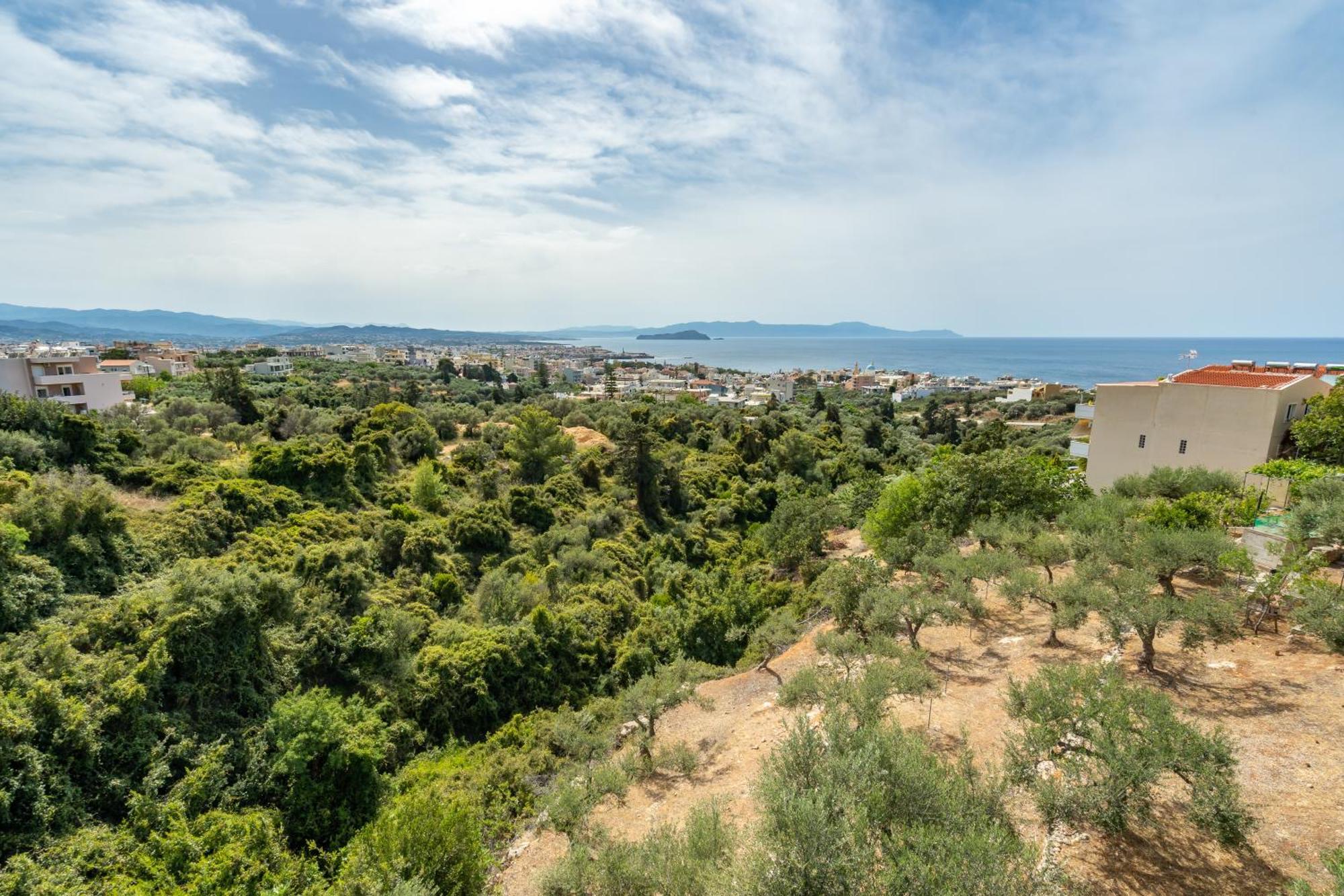 הוילה חאניה Aelia Sea View מראה חיצוני תמונה