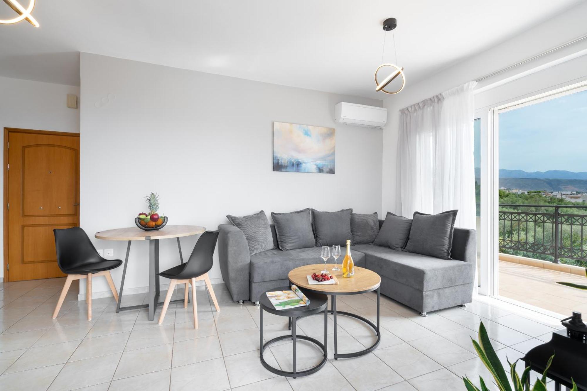 הוילה חאניה Aelia Sea View מראה חיצוני תמונה
