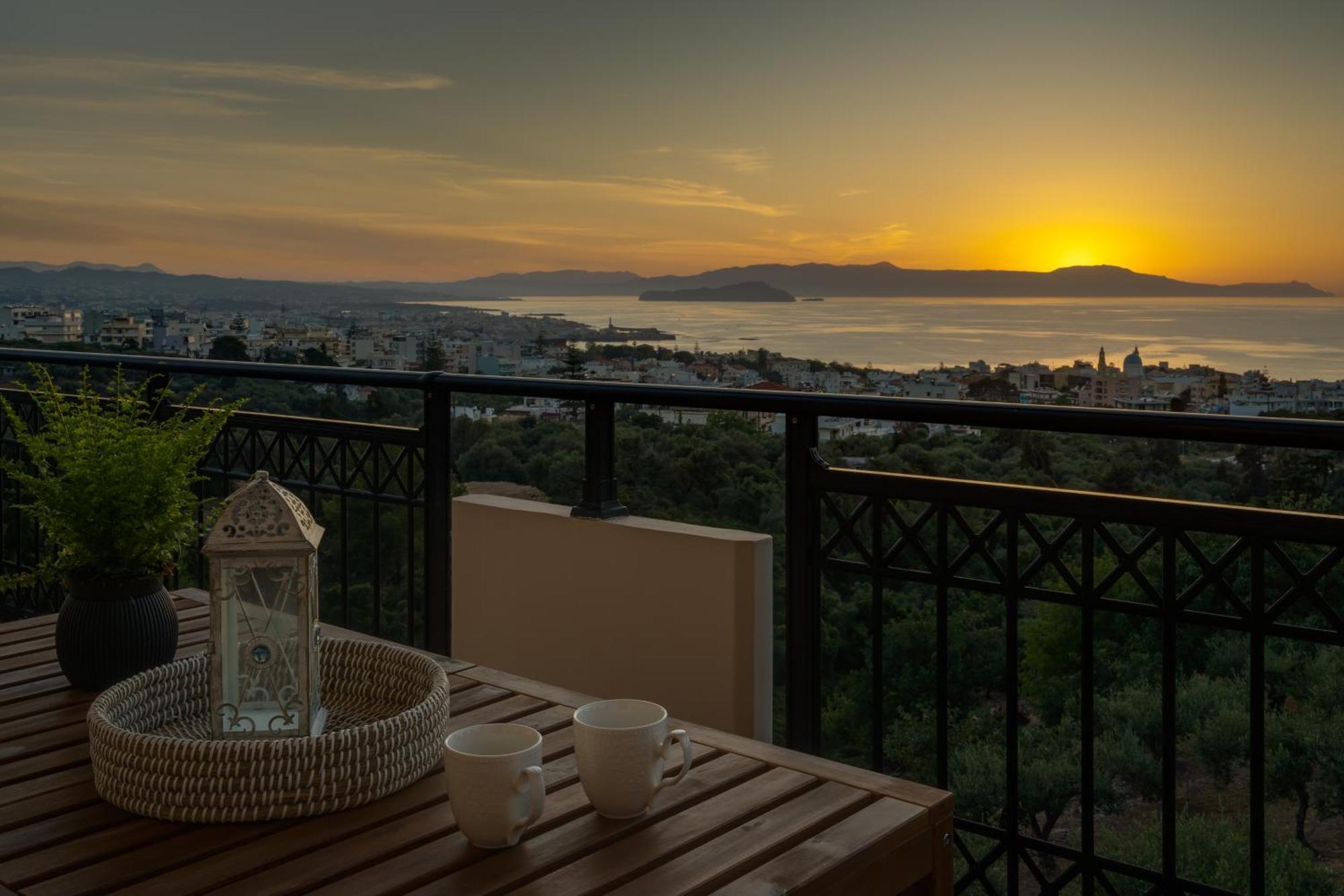 הוילה חאניה Aelia Sea View מראה חיצוני תמונה